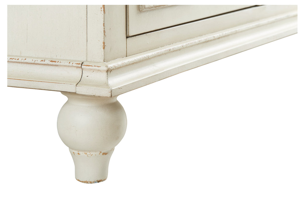 Roranville Antique White Accent Cabinet -  - Luna Furniture