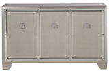 Chaseton Champagne Accent Cabinet from Ashley - Luna Furniture