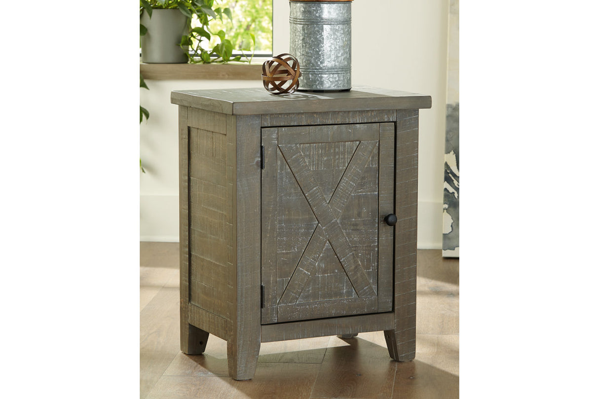 Pierston Gray Accent Cabinet from Ashley - Luna Furniture