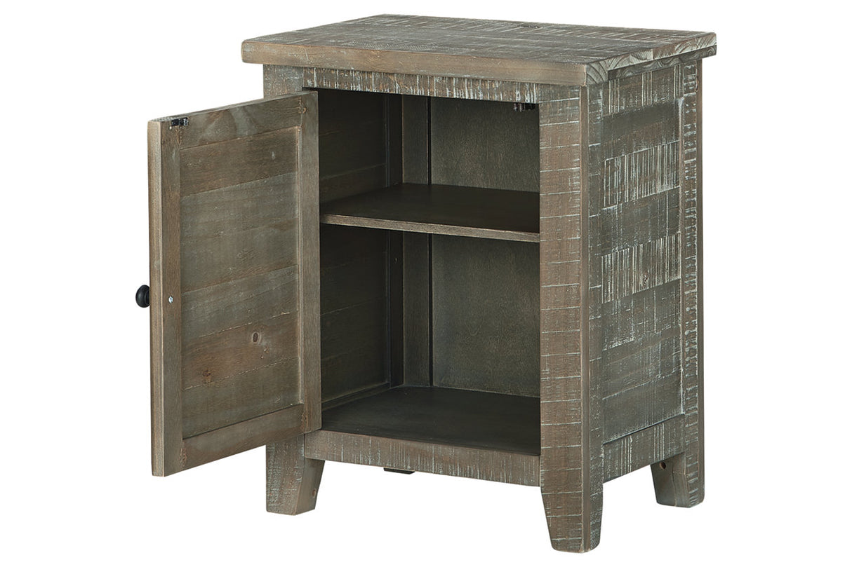 Pierston Gray Accent Cabinet from Ashley - Luna Furniture