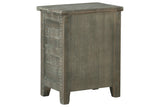 Pierston Gray Accent Cabinet from Ashley - Luna Furniture