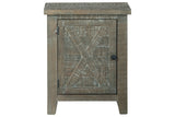 Pierston Gray Accent Cabinet from Ashley - Luna Furniture