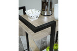 Waylowe Brown/Black Bar Cart from Ashley - Luna Furniture