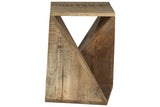 Zalemont Distressed Brown Accent Table from Ashley - Luna Furniture