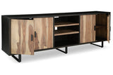 Bellwick Natural/Brown Accent Cabinet from Ashley - Luna Furniture