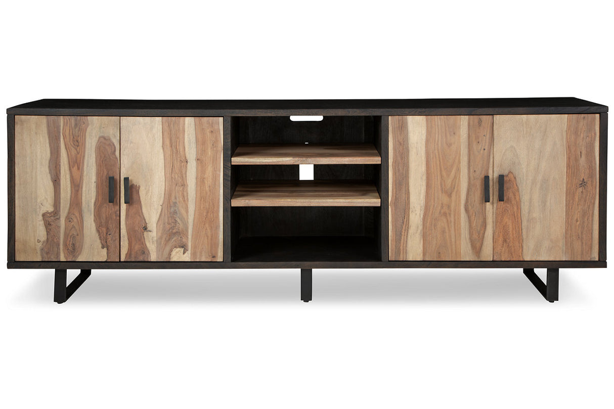 Bellwick Natural/Brown Accent Cabinet from Ashley - Luna Furniture