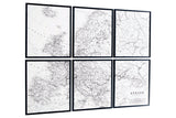 Avanworth Black/White Wall Art from Ashley - Luna Furniture