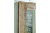 Waltleigh Distressed Brown Floor Mirror from Ashley - Luna Furniture