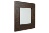 Hensington Brown Accent Mirror -  Ashley - Luna Furniture