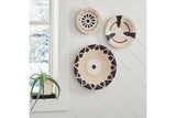 Idamond Natural/White/Black Wall Decor from Ashley - Luna Furniture