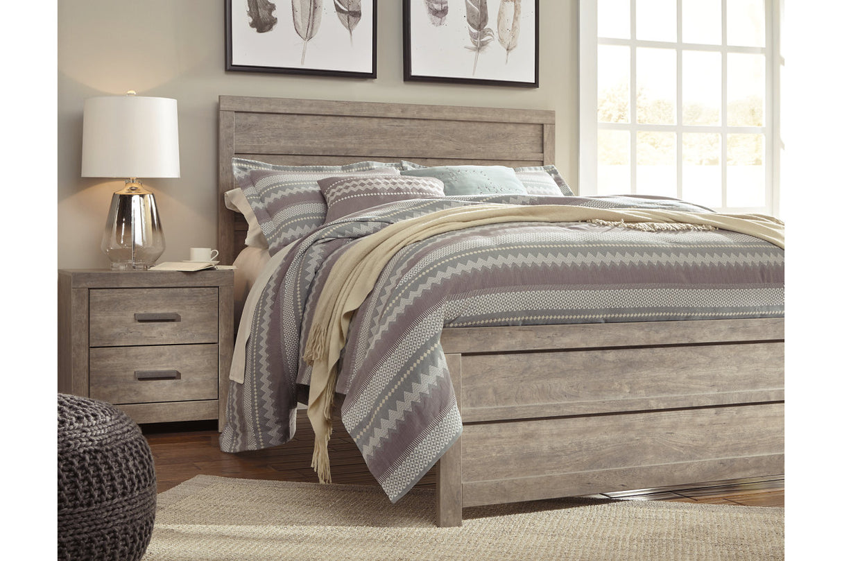 Culverbach Gray King Panel Bed -  - Luna Furniture