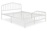 Trentlore White Queen Metal Bed from Ashley - Luna Furniture