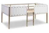 Wrenalyn Two-tone Twin Loft Bed Frame from Ashley - Luna Furniture