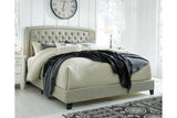 Jerary Gray Queen Upholstered Bed from Ashley - Luna Furniture