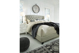 Jerary Gray Queen Upholstered Bed from Ashley - Luna Furniture