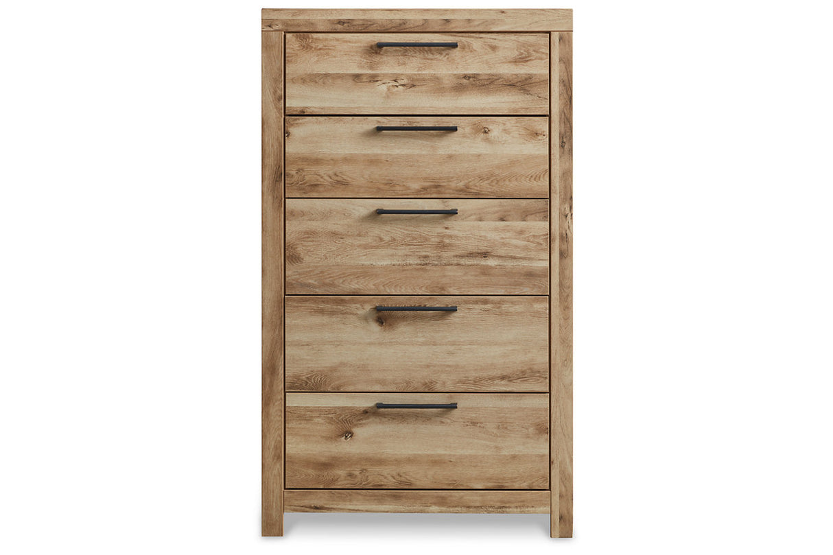 Hyanna Tan Chest of Drawers from Ashley - Luna Furniture