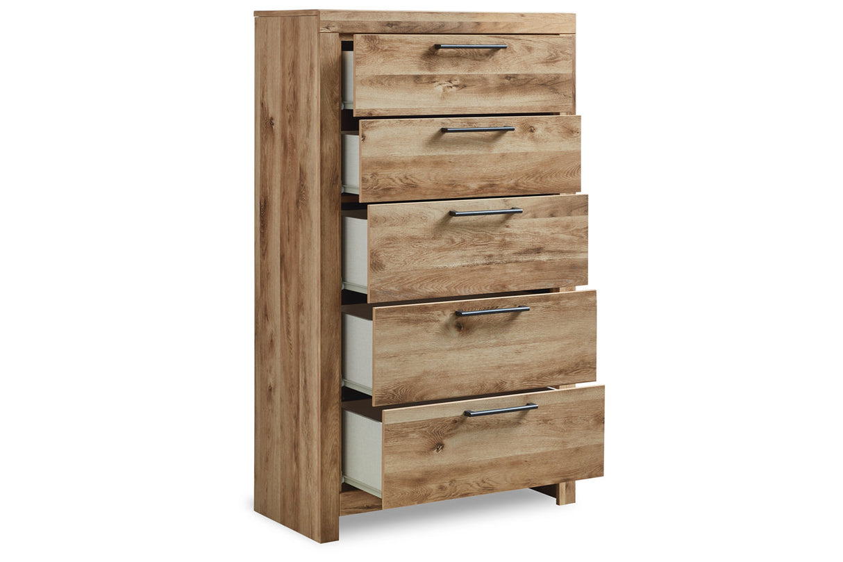 Hyanna Tan Chest of Drawers from Ashley - Luna Furniture