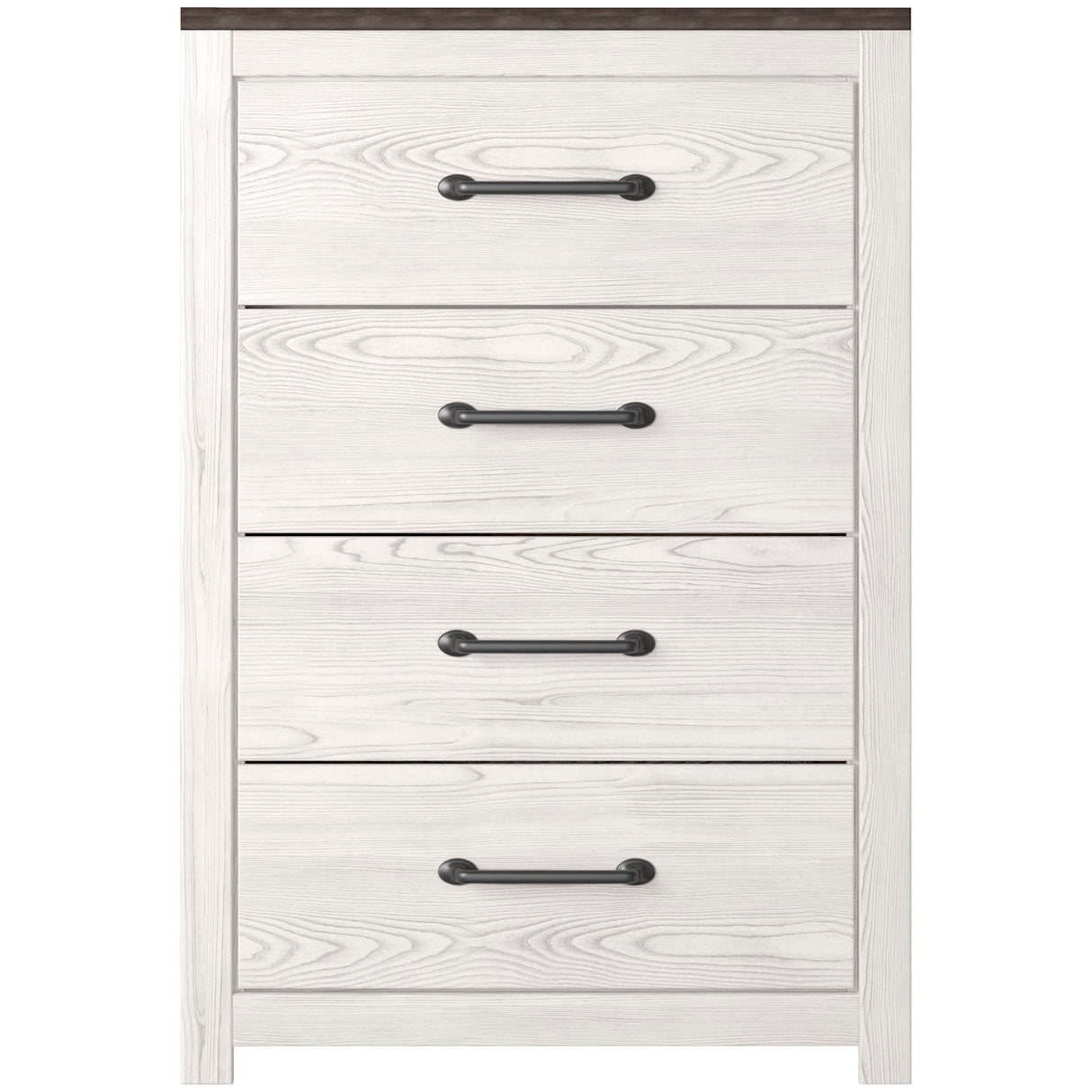 Gerridan White-Gray Panel Bedroom Set - Luna Furniture