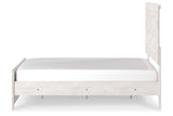 Gerridan White/Gray Full Panel Bed -  - Luna Furniture