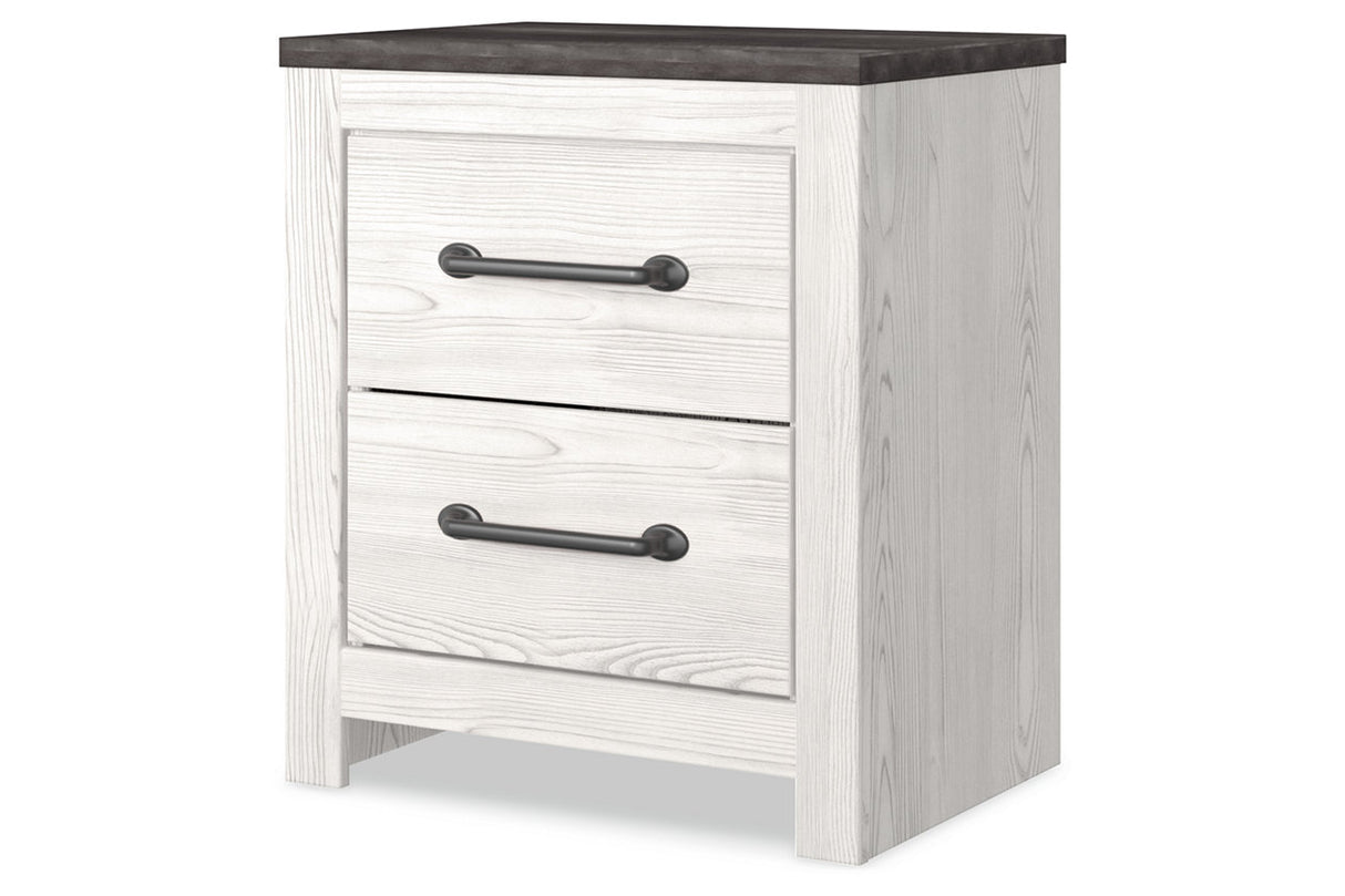 Gerridan White/Gray Nightstand -  - Luna Furniture