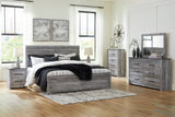 Bronyan Dark Gray Panel Bedroom Set -  Ashley - Luna Furniture