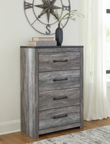 Bronyan Dark Gray Panel Bedroom Set -  Ashley - Luna Furniture