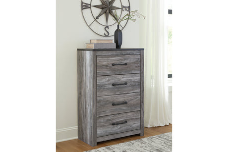 Bronyan Dark Gray Chest of Drawers from Ashley - Luna Furniture