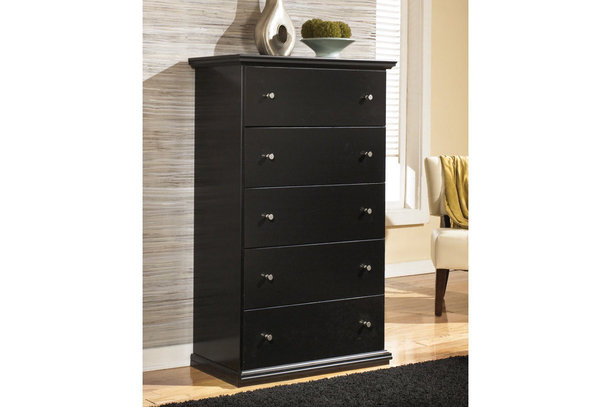 Maribel Black Chest of Drawers from Ashley - Luna Furniture