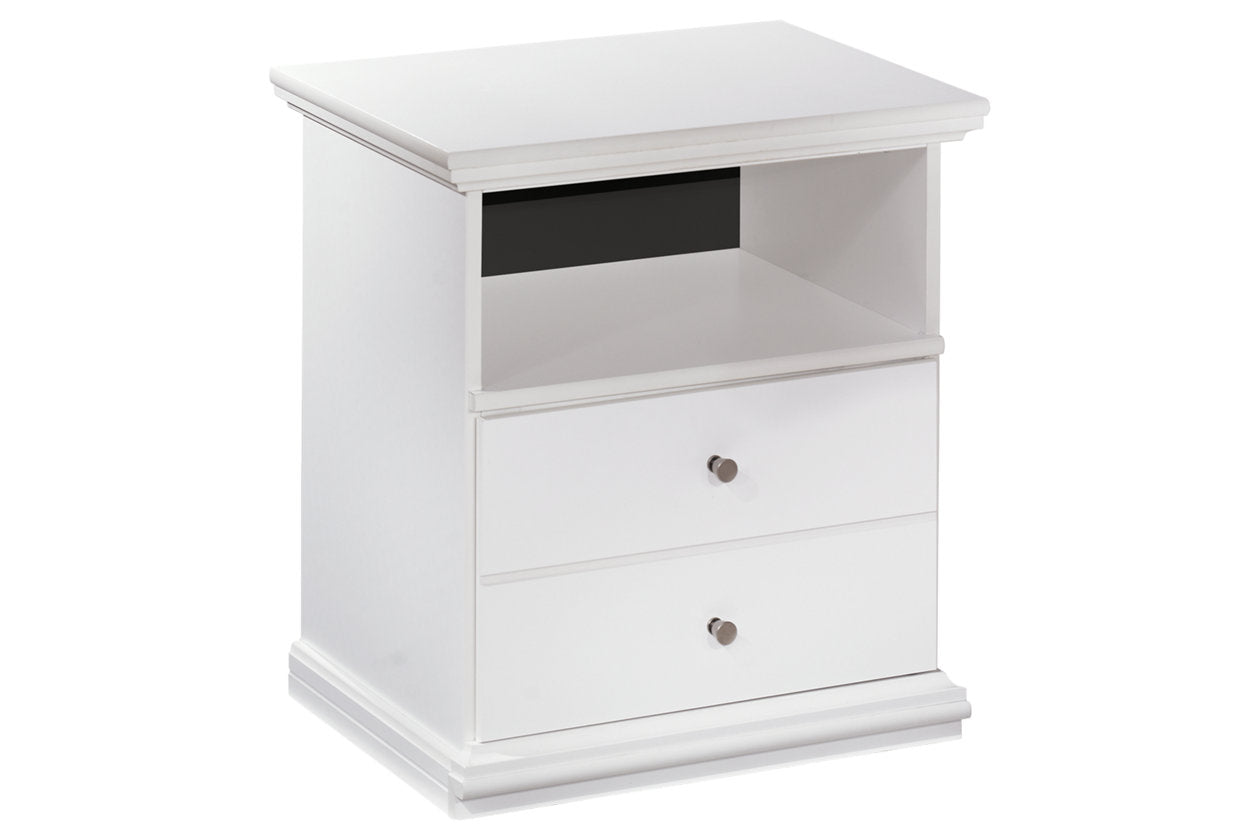 Bostwick Shoals White Nightstand from Ashley - Luna Furniture