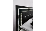 Kaydell Black Queen Panel Bed with Storage -  Ashley - Luna Furniture