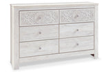 Paxberry Whitewash Dresser -  Ashley - Luna Furniture