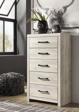 Cambeck Whitewash Youth Panel Bedroom Set - Luna Furniture