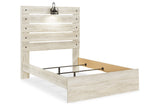 Cambeck Whitewash Full Panel Bed -  - Luna Furniture