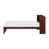 Rowe Dark Cherry Twin Bookcase Bed