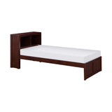 Rowe Dark Cherry Twin Bookcase Bed