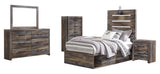 Drystan Multi Side Storage Platform Youth Bedroom Set