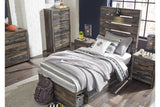 Drystan Multi Twin Panel Bed with 2 Storage Drawers -  Ashley - Luna Furniture