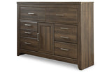 Juararo Dark Brown Dresser -  - Luna Furniture