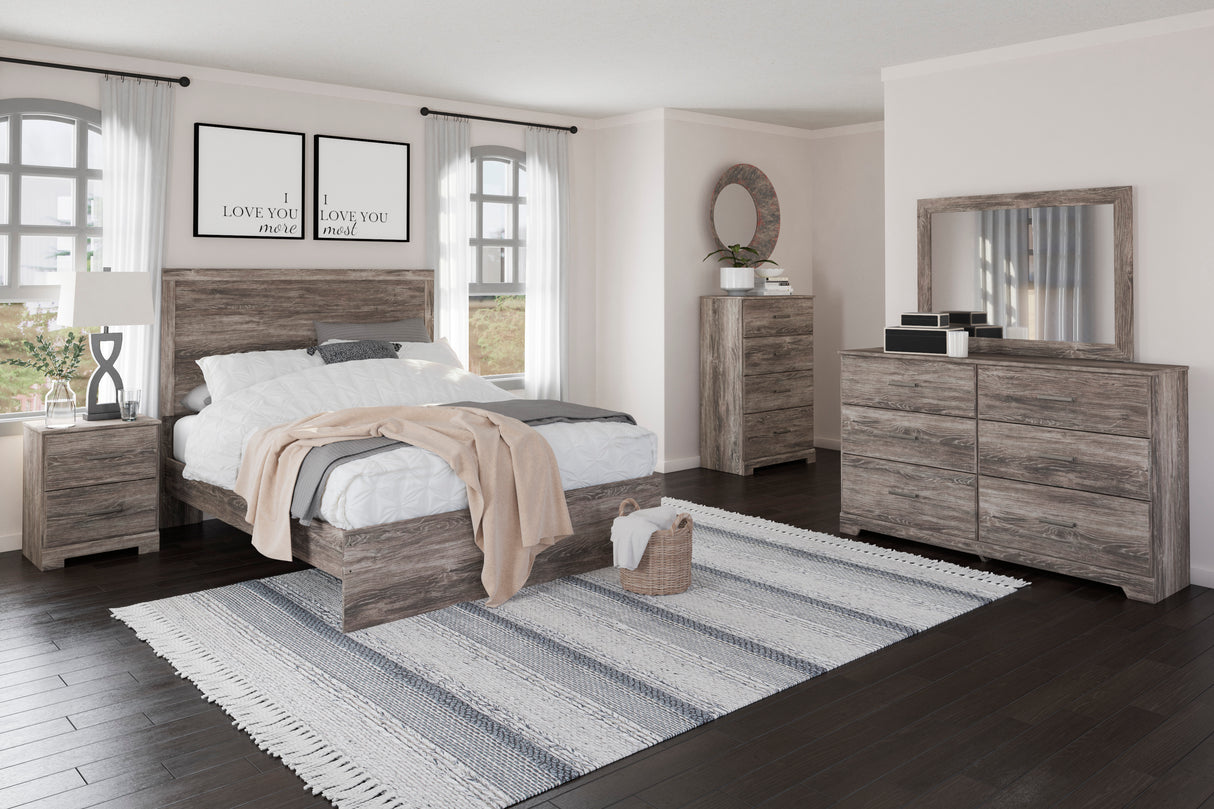 Ralinksi Gray  Panel Bedroom Set - Luna Furniture