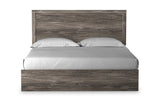 Ralinksi Gray King Panel Bed -  - Luna Furniture