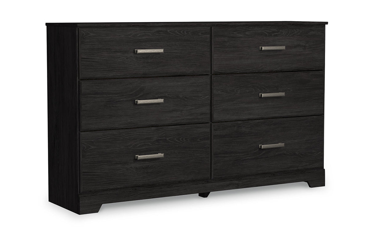 Belachime Black Dresser -  - Luna Furniture