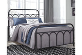 Nashburg Black Full Metal Bed from Ashley - Luna Furniture