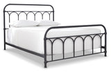 Nashburg Black Queen Metal Bed from Ashley - Luna Furniture