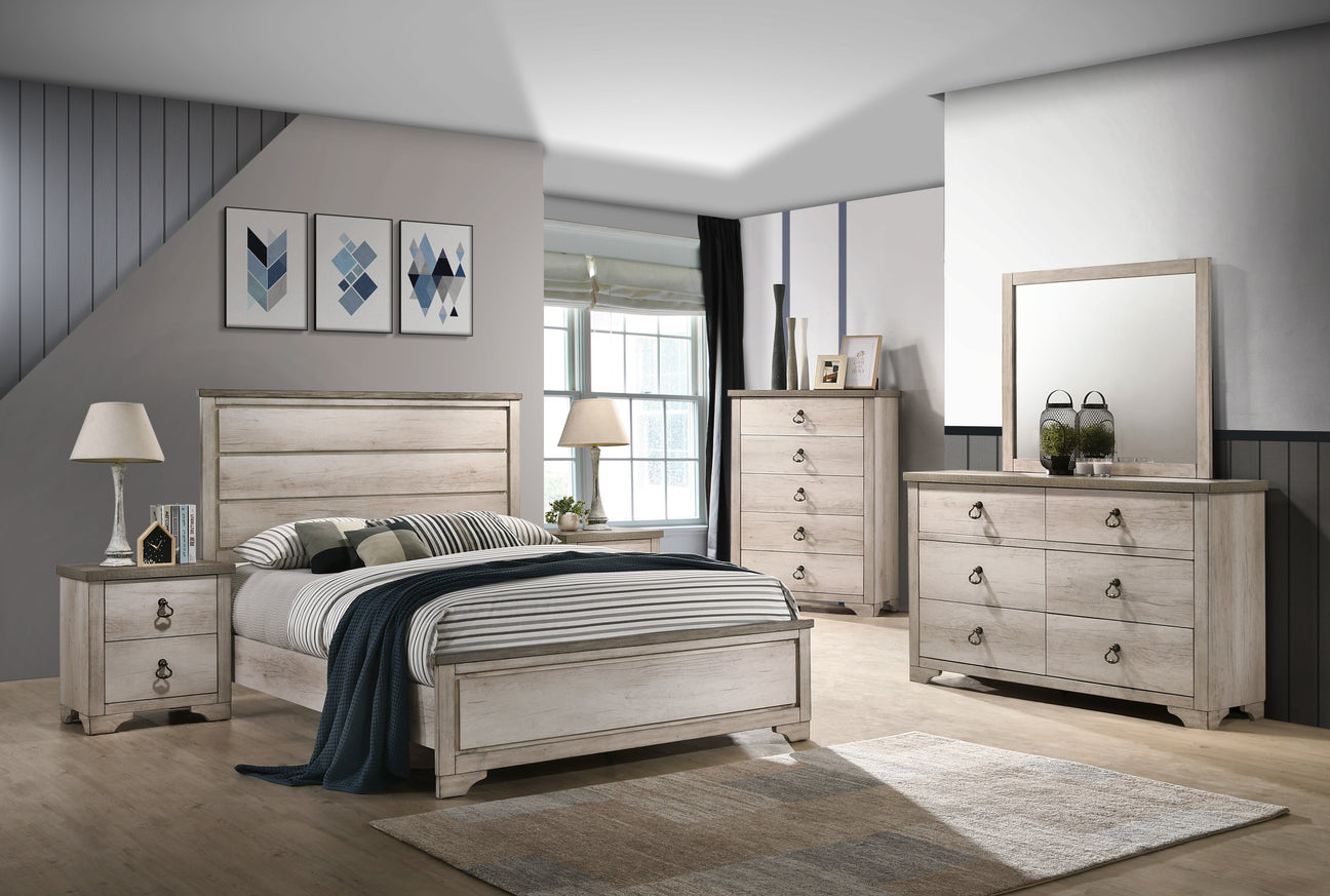 Patterson Driftwood Panel Bedroom Set from Crown Mark - Luna Furniture