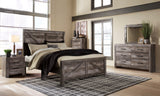 Wynnlow Gray Crossbuck Panel Bedroom Set from Ashley - Luna Furniture