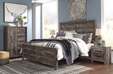 Wynnlow Gray Crossbuck Panel Bedroom Set from Ashley - Luna Furniture