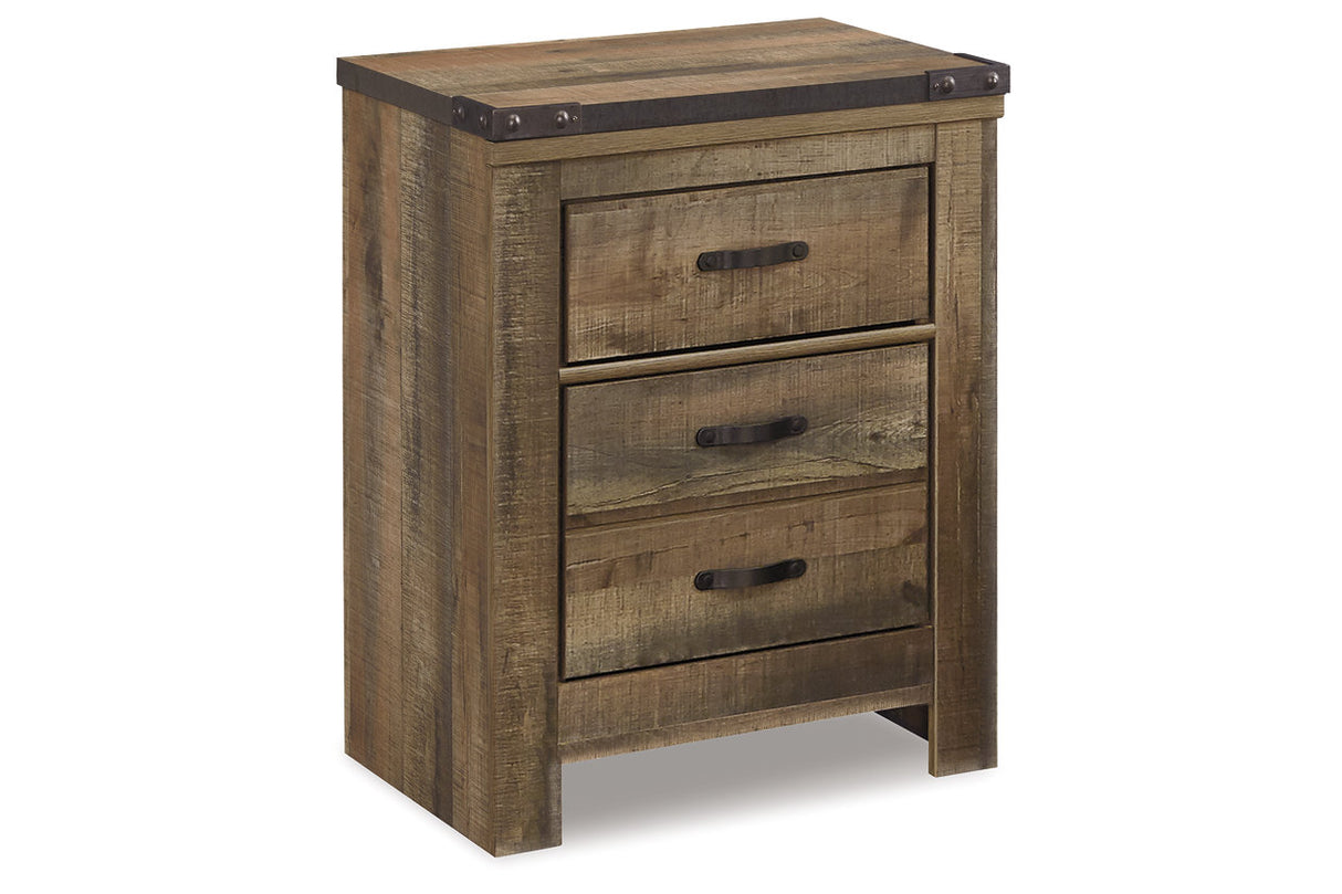 Trinell Brown Nightstand -  - Luna Furniture