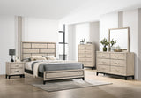 Akerson Driftwood Panel Bedroom Set - Luna Furniture