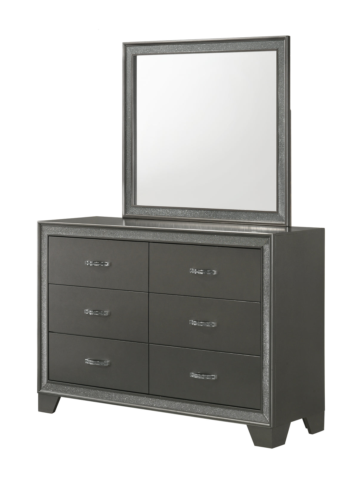 Kaia Gray Panel Bedroom Set -  Crown Mark - Luna Furniture