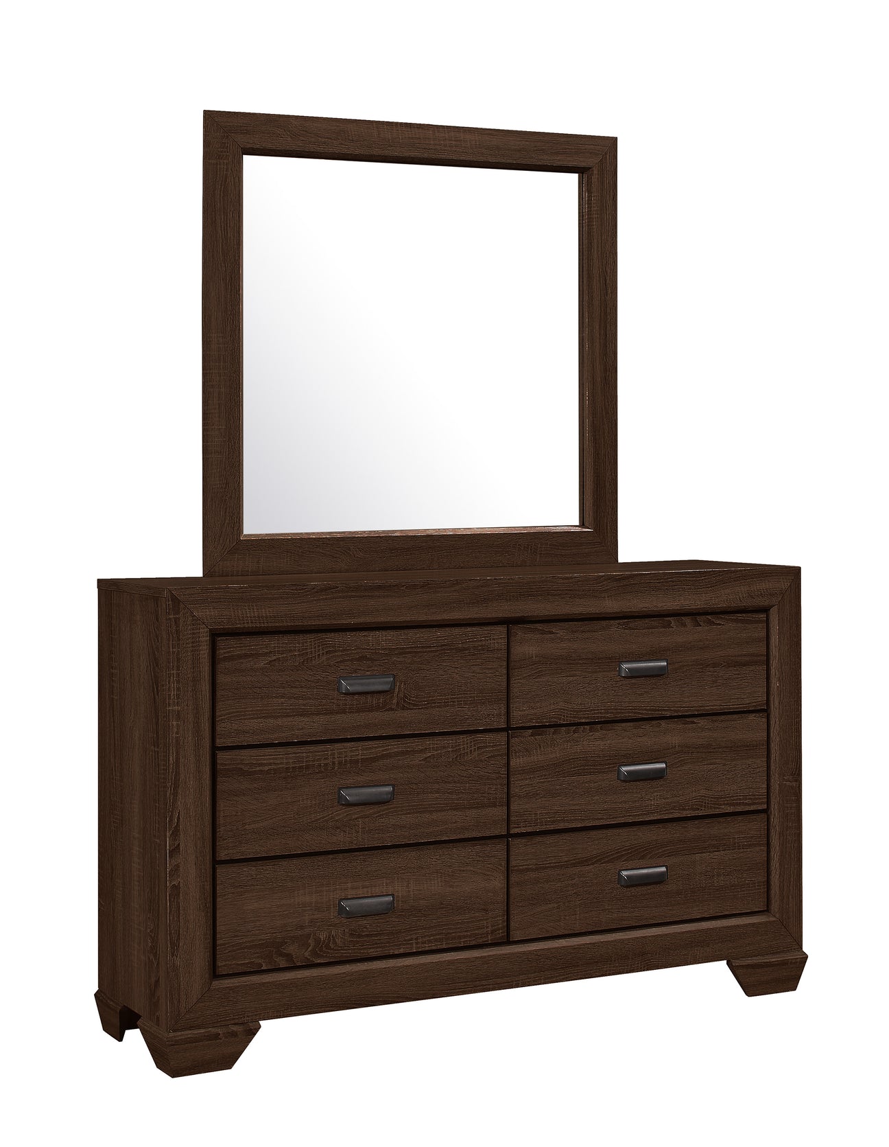 Farrow Chocolate Bedroom Mirror (Mirror Only) from Crown Mark - Luna Furniture